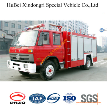 Camión de bomberos opcional de la espuma del agua de 6ton Dongfeng Tianjin Euro3